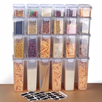 China New Product Food Storage Container Airtight Plastic Food Container Good Freshness Preservation Price for sale