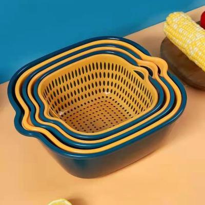 China China Supplier Brand New Multifunctional Drain Basket Stocked Kitchen Drain Basket Drain Basket for sale