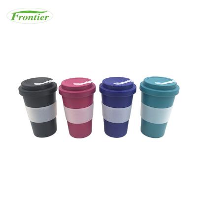 China Disposable Hot Sale Fiber Cup Eco Friendly Reusable Bamboo Cup for sale