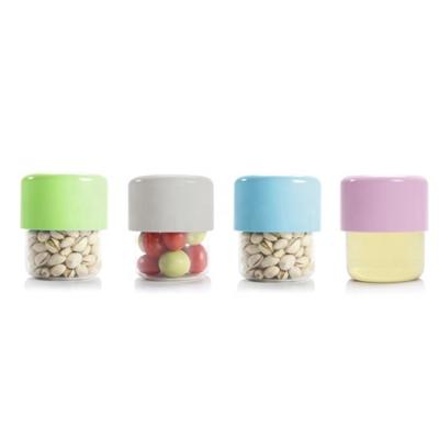 China Viable Mini Plastic Bulk Food Storage Moisture Proof Containers With Lids for sale