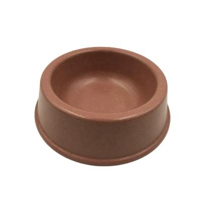 China BPA Sustainable 100% Natural Biodegradable Bamboo Fiber Pet Food Dog Bowl for sale