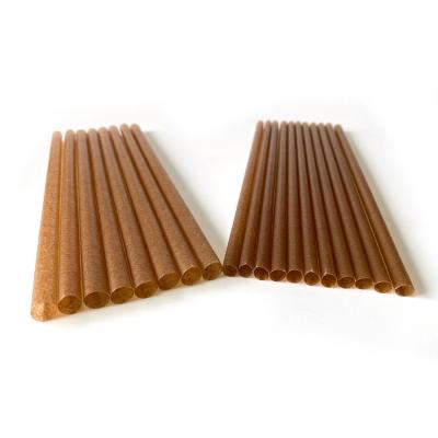 China Sustainable Wholesale Customized Morden Luxury 100% Biodegradable Straw Pla Disposable Straws for sale