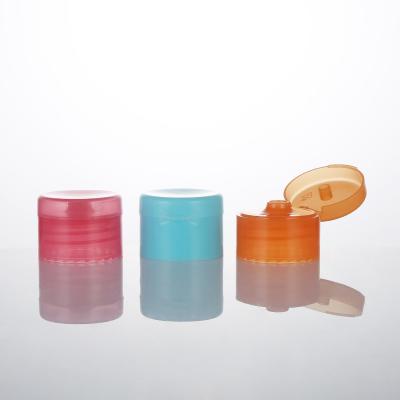 China High Quality Non Spill Cap 32/410 Pink Flip Top Cap For Bottle for sale