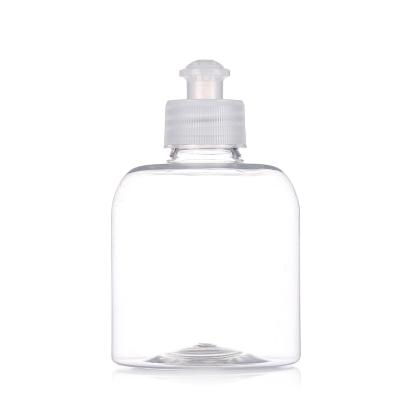 China Non Spill 100ML PET Kids Shampoo Bottle Baby Shower Gel Bottle With Push Pull Cap for sale