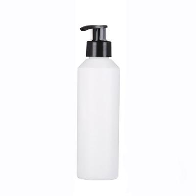 China Non Spill High Quality Round PET Lotion Bottles With Clip For Cosmetic for sale