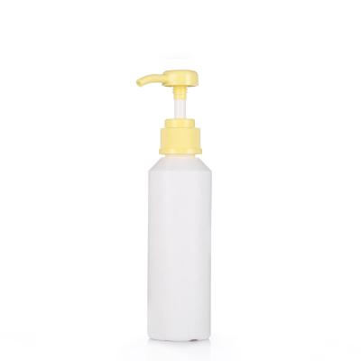 China Non Spill Plastic PET Bottle With Screw Lotion Pump For Shower Gel for sale