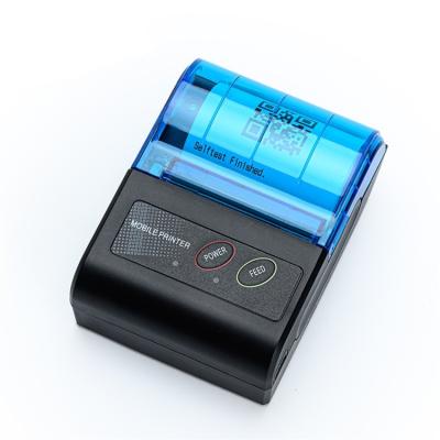 China Instant Printer 58mm Mobile Tooth Receipt Printer Blue Tooth Printer Black And White Blue Tooth Printer for sale