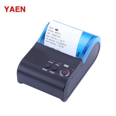 China 58mm Mini Portable Blue Tooth Black and White Thermal Label Barcode Printers with Android and IOS for Bank for sale