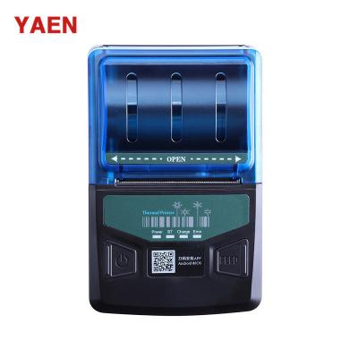 China YAEN 58mm Black And White Small Handheld Mobile Printer For Android And IOS Connecting for sale