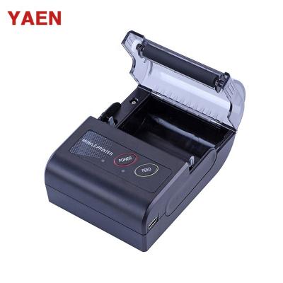 China 2 inch black and white USB and blue tooth communication port receipt pocket thermal printer for sale