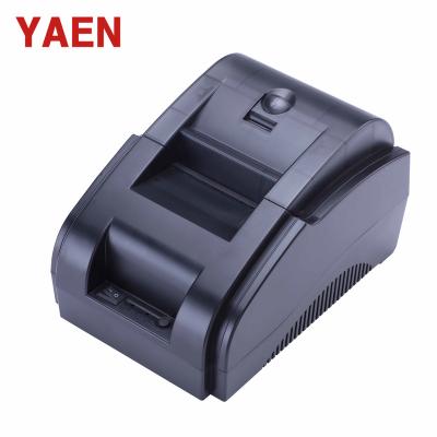 China Desktop receipt printer 58mm thermal black and white 2 inch invoice machine for sale