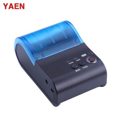 China YAEN factory price 58mm width label maker black and white paper machine for logistics for sale