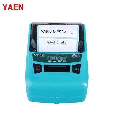 China China Supplier Android Black And White Handheld Portable Mini 58mm Mobile Ticket Label Thermal Printer for sale