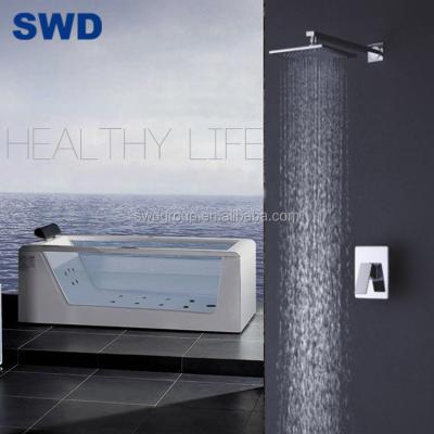 China With Rainfall Concealed Wall Sliding Bar Manufacturer Mounted Single Functions Shower Mixer Set for sale