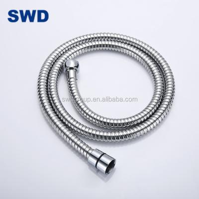 China Contemporary Bathroom Flexible 304 Stainless Steel Chrome Plated Shower Hose With Epdm Inner Hose 1.2M Shower Hose for sale