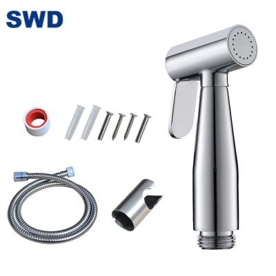 China China Brass Bathroom Wholesalers Easy Installation Hand Held Sprayer Shattaf Set Hand Bidet Spray Toilet for sale