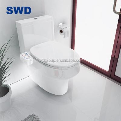 China Sefl-Cleaning Bathroom Fresh Water Spout ABS Bidet Adjustable Water Temperature Control Manual Bidet Attachment for sale