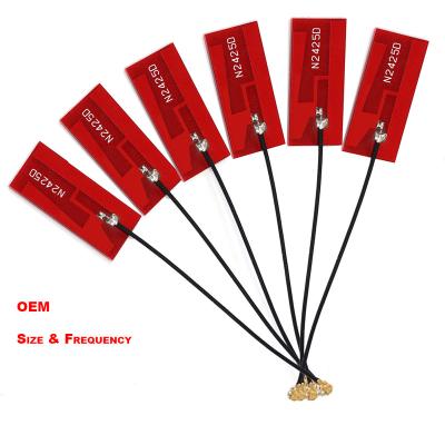 China New Design Ipex Flexible PCB Antenna 2.4Ghz 5Ghz Custom Uwb 868 MHz 4G 5G PCB Internal Antenna Customized for sale