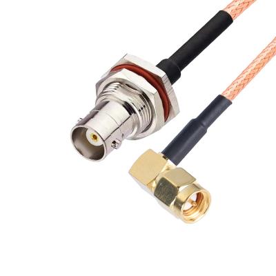 China OEM RF RG316 SMA to TNC RF Antenna Assembly Cable Jumper Pigtail Cable Antenna Coupler Coaxial for sale