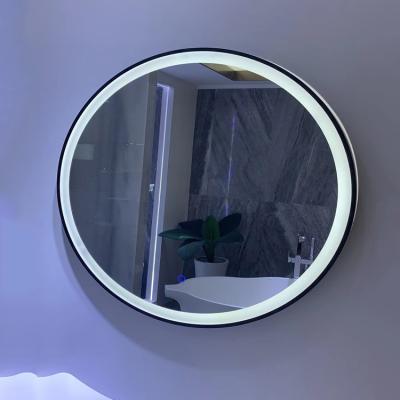 China Bedroom Modern Home Decoration Hotel Round Magnifying Vanity Mirror With Light for sale