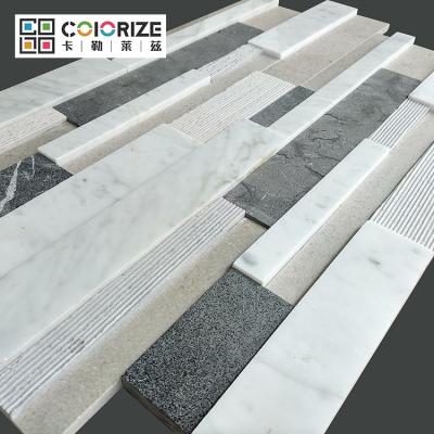 China Modern Natural Slate Culture Stone Veneer Wall Cladding Wall Panel Home Decor Garden Colorize Stone Tile for sale