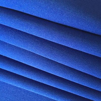 China 77% Polyester 18% Rayon 5% Spandex 300g TR Antistatic Twill Weave Thick Autumn Winter windcoat fabric or for pants for sale