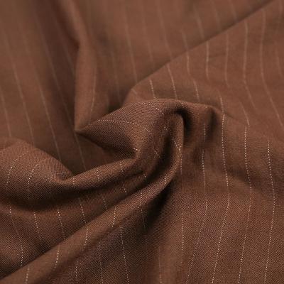 China 47% Viscose 1% Polyester 2% Spandex NR Antistatic 50% Nylon Yarn Dyed Vertical Stripe Woven Stretch Fabric For Western Style Suits, Coat for sale