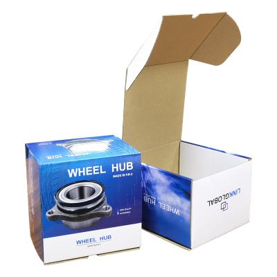 China Recycled Materials Custom printed corrugated cardboard packaging box for auto parts for sale