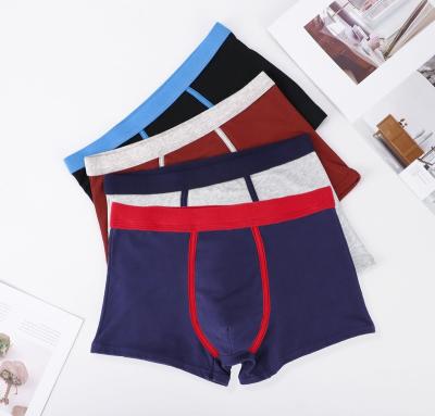 China Spandex/nylon mens boxer shorts mens mid waist boxer shorts plus size unsewn boxer pants modal for sale