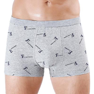 China Spandex Big Size Men's Boxer Underwear Cotton Boxer Pants/Cotton Fat Plus Male Wholesale Cotton Underwear for sale