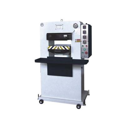 China For Leather Goods Embossing Hot Leather Embossing Embossing Machine Hydraulic Plating Manual 80T 130T for sale