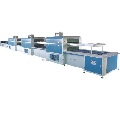 China Shoes Making NIR Double Layer Conveyor Leather Shoe Production Line Machine For Making Shoes for sale