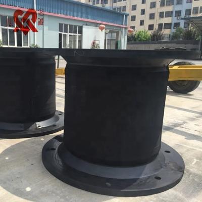 China Shockproof Rubber Fenders With 60-80 Shore A Hardness And 1.2-1.5 G/cm3 Density for sale