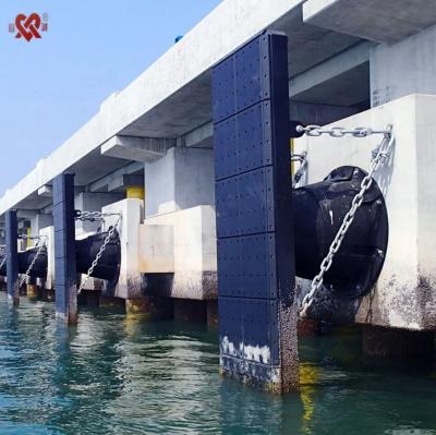 China Step Drawing Format Cone Rubber Fender Custom Design Weather Resistance For Port for sale