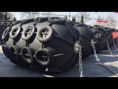 Yokohama rubber fenders just finished production