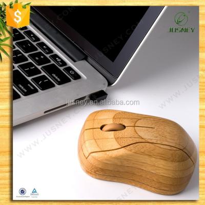 China High Quality Eco-friendly Factory In China Gaming Mouse, Custom Logo 2.4Ghz Wooden Computer Wireless Mouse for sale