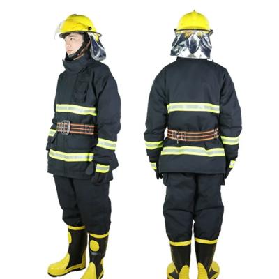 China Fire Suit Excellent Quality Skin-friendly Water-proof Light Weight Fire Fighting Suit for sale