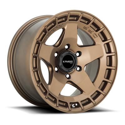 China KIPARDO Aluminum 17x9 18X9 17 Inch Off-Road Wheels 18 Inch 4X4 6x139.7 Aluminum Alloy Wheel for sale