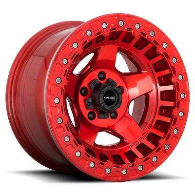 China ALLOY Kipardo alloy wheels 17 18 20 inch beadlock wheels beadlock rims for sale