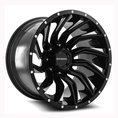 China Light Truck Kipardo New Design 20X12 Inch Suv Rim, 6x139.7 Offroad 4x4 Concave 20 Inch Truck Alloy Wheels for sale