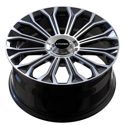 China ALLOY 2021 18 19 20 Inch 5x112 Gloss Black Forged Car Alloy Wheel Rims for sale