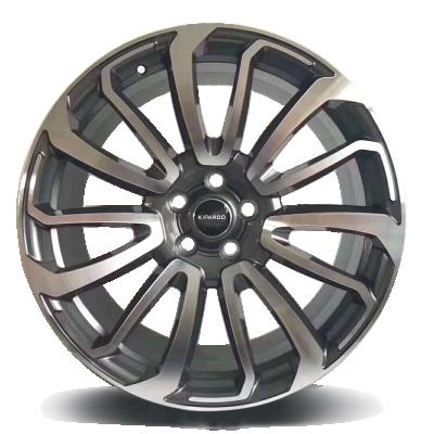 China ALLOY matte black pcd 22*9.5 5*120 names tiger in china machine face 22 inch alloy wheels for sale