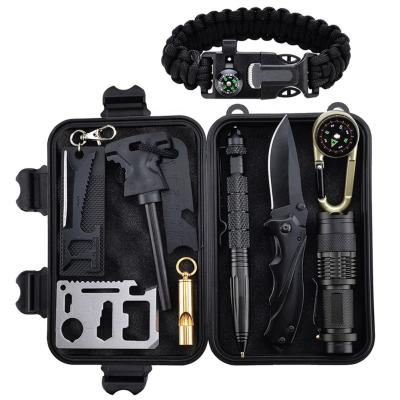 China AJOTEQPT Survival Box Tactical Kit EDC Tool Multi Survival Gear for sale