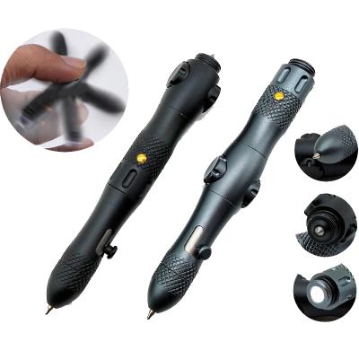 China AJOTEQPT Tactical Pen AJOTEQPT Multifunctional Self-defense Survival Lighting Gyroscope Worry Relaxation Relief Pen for sale