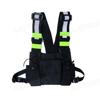 China New Fashion AJOTEQPT Chest Rig Hip Hop Streetwear Tactical Chest Bag Cross Function Unisex Anti-theft Backpack for sale