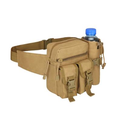 China Fashion AJOTEQPT Bottle Colors Men Detachable Chest Bag Tactical Waist Bag for sale