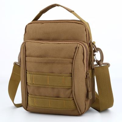 China Polyester AJOTEQPT Sports Camouflage Outdoor Portable Messenger Tactical Travel Bag for sale