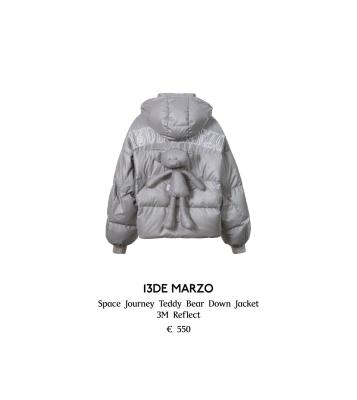 China Travel Windproof Quilted Teddy Bear Down Jacket 13demarzo New Design Jacket 13DE MARZO Sale Downjacket Space Warm Drawstring Edge for sale