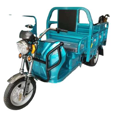 China Use 1200w electric motor cargo cheaploader electric rickshaw tricycle with truck for sale