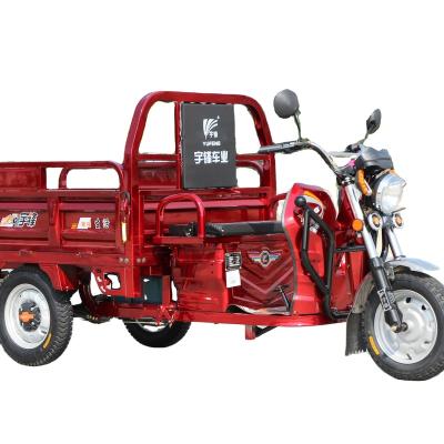 China Use 1200w electric motor cargo cheaploader electric rickshaw tricycle with truck for sale